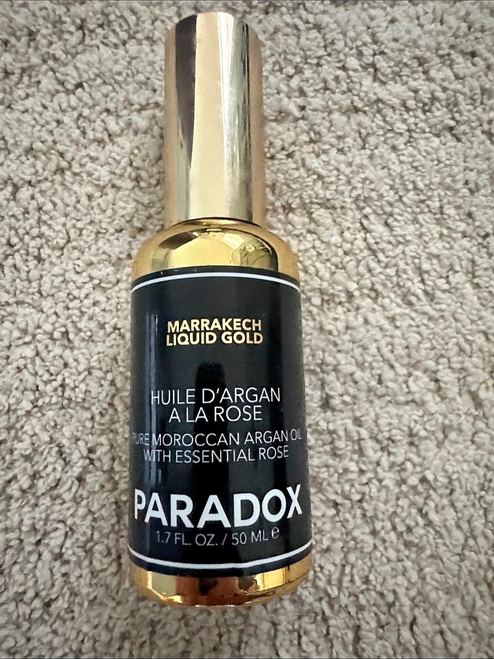 Paradox Marrakech Liquid Gold Huile d'Argan à la Rose Argan Oil 1.7 fl oz